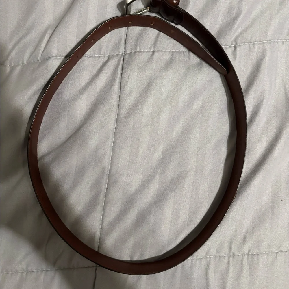 Brown Leather Women’s Coach Belt - Picture 8 of 8